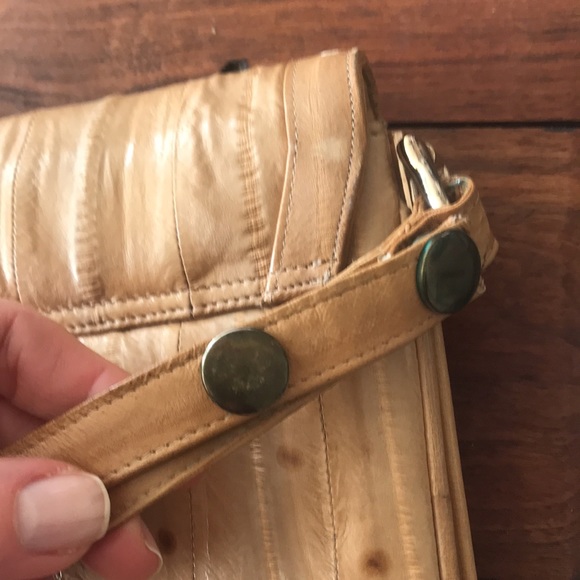 90’s Eel skin handbag - vintage - Picture 8 of 13